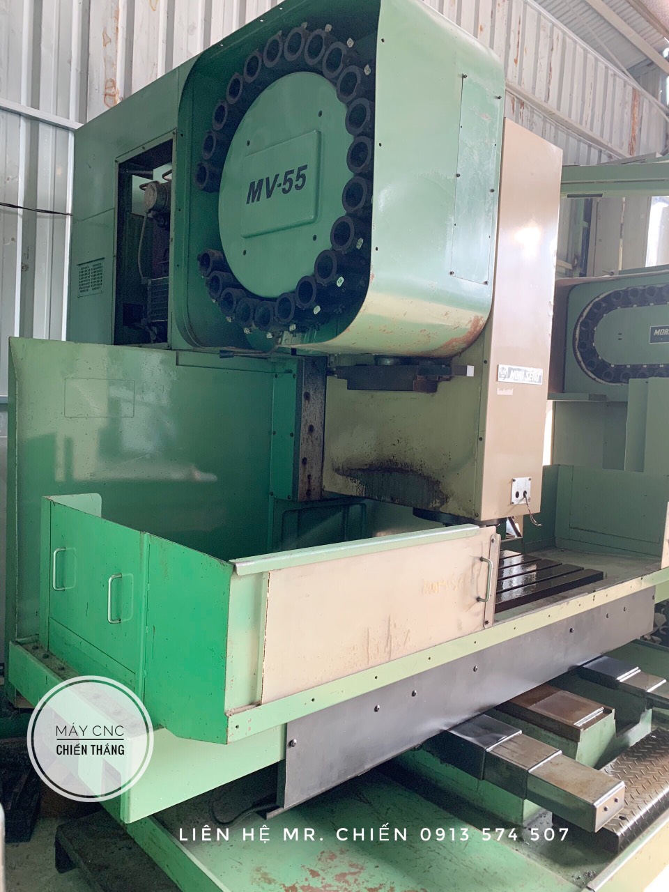 Máy phay Mori Seiki MV55